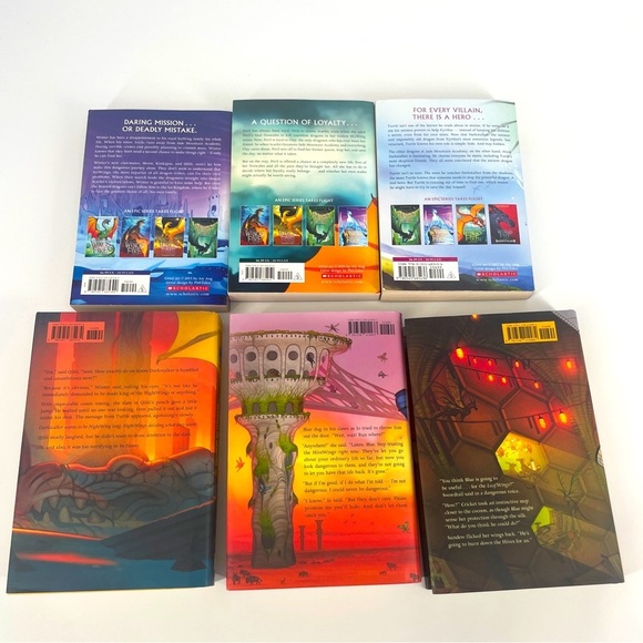 Wings OF FIRE - Tui T. Sutherland Books 7-12 - Picture 2 of 3